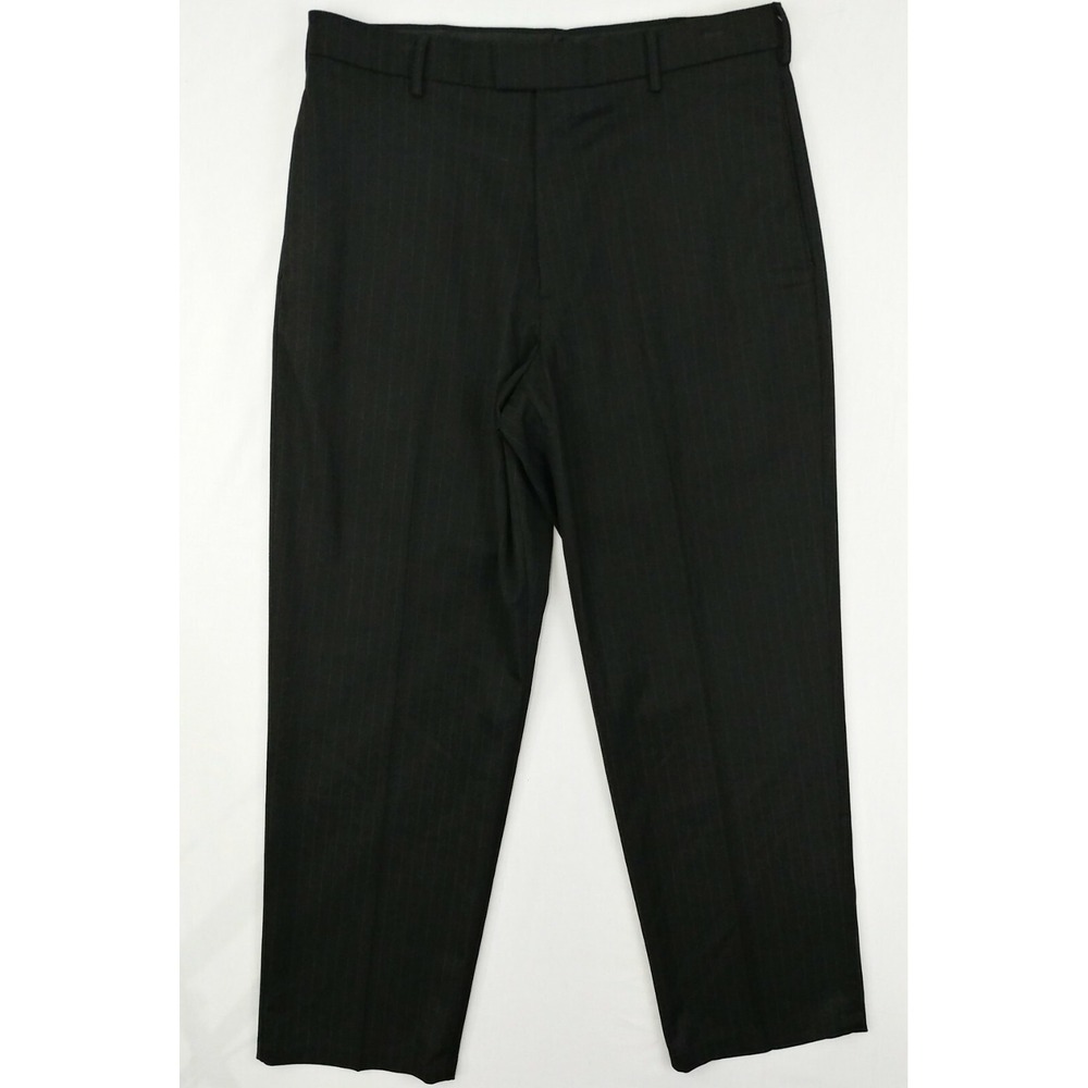 Dockers' Men Pants, Size 34, Black, 67% Poly, 17%‎ Rayon, 14% Wool, 2% Spandex